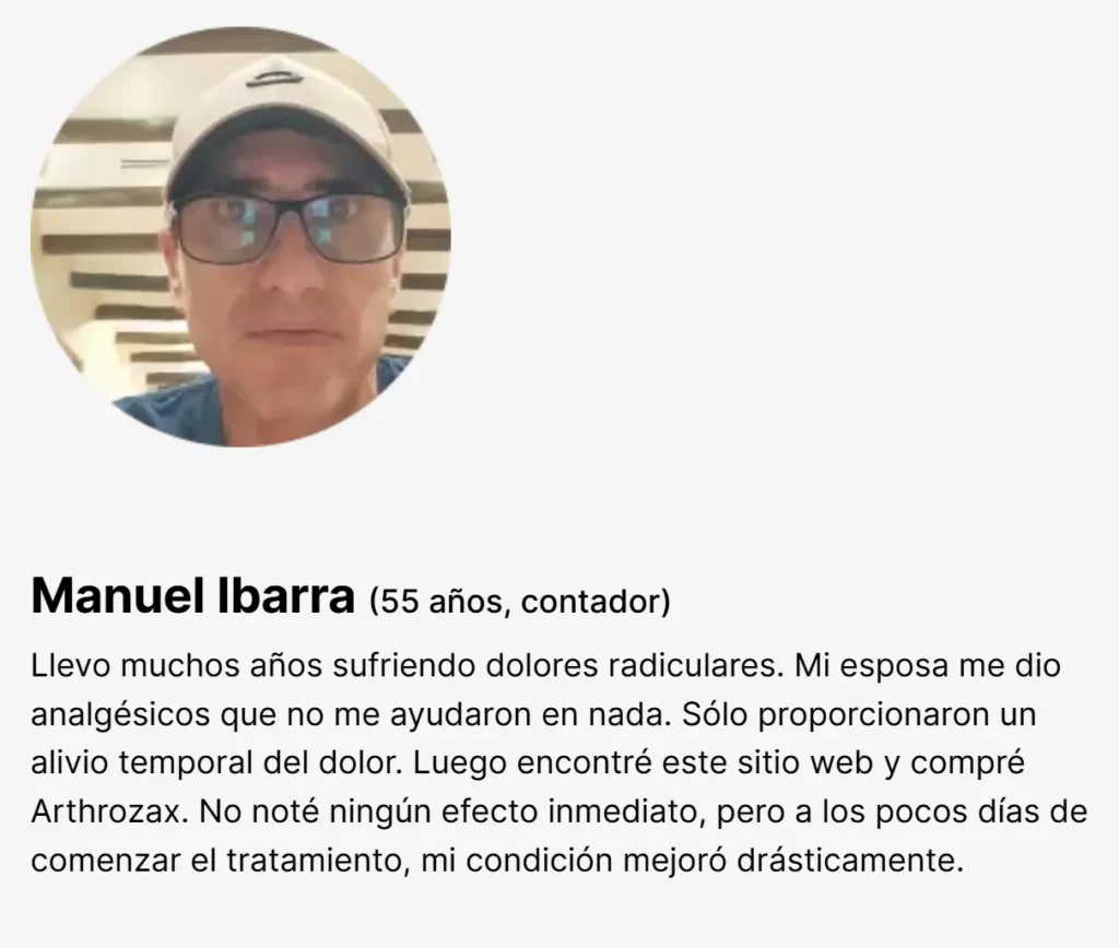 Opiniones sobre Arthrozax